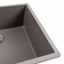 Гранитная мойка для кухни Platinum 5444 OASIS матовая Дюна