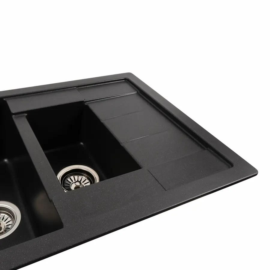 Гранітна мийка для кухні Platinum 7850W TOSKANA матовий Моріон