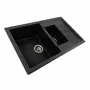 Гранітна мийка для кухні Platinum 7850W TOSKANA матовий Моріон