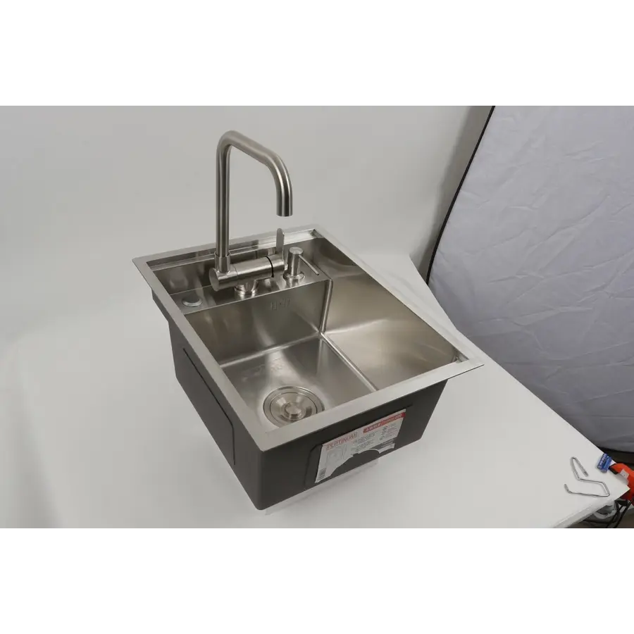 Кухонна мийка CM 40*50 прихована нержавійка Platinum Handmade