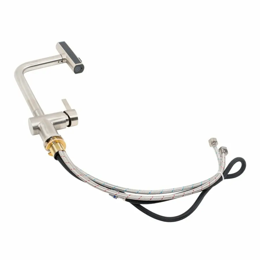 Кухонний змішувач нержавійка Platinum IB2013BR