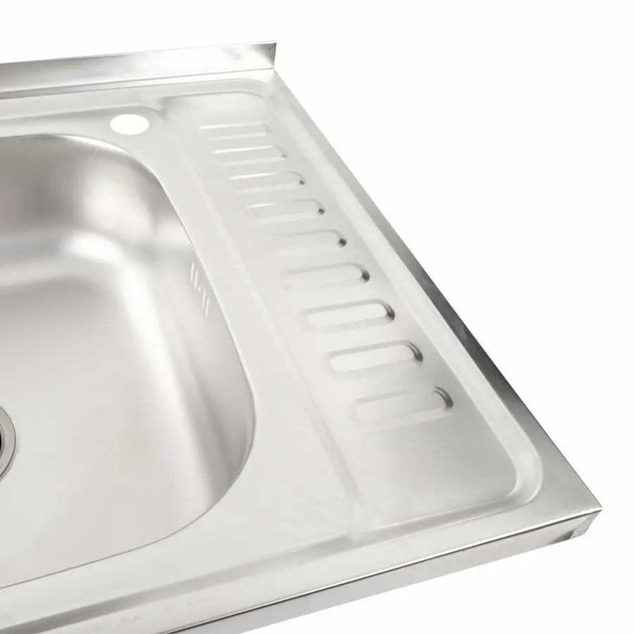 Кухонна мийка з нержавіючої сталі Valeso САТИН 6050 L (0,7/160 мм)