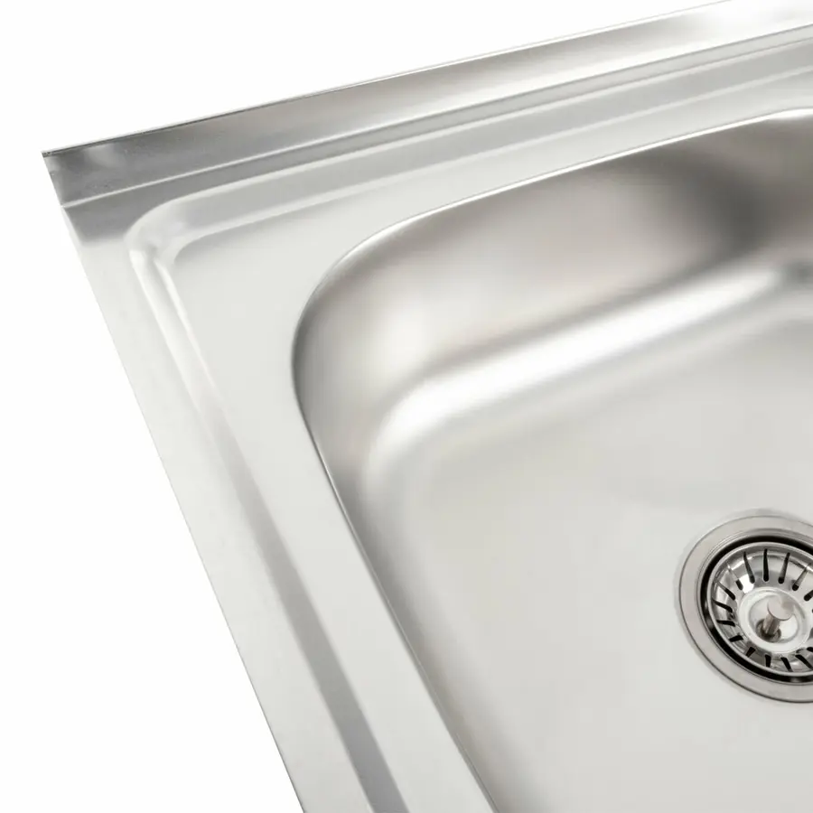 Кухонна мийка з нержавіючої сталі Valeso САТИН 6050 L (0,7/160 мм)