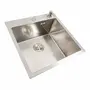 Кухонная мойка 50*50 нержавейка DECOR Valeso Handmade (сифон круглый, 3,0/0,8)