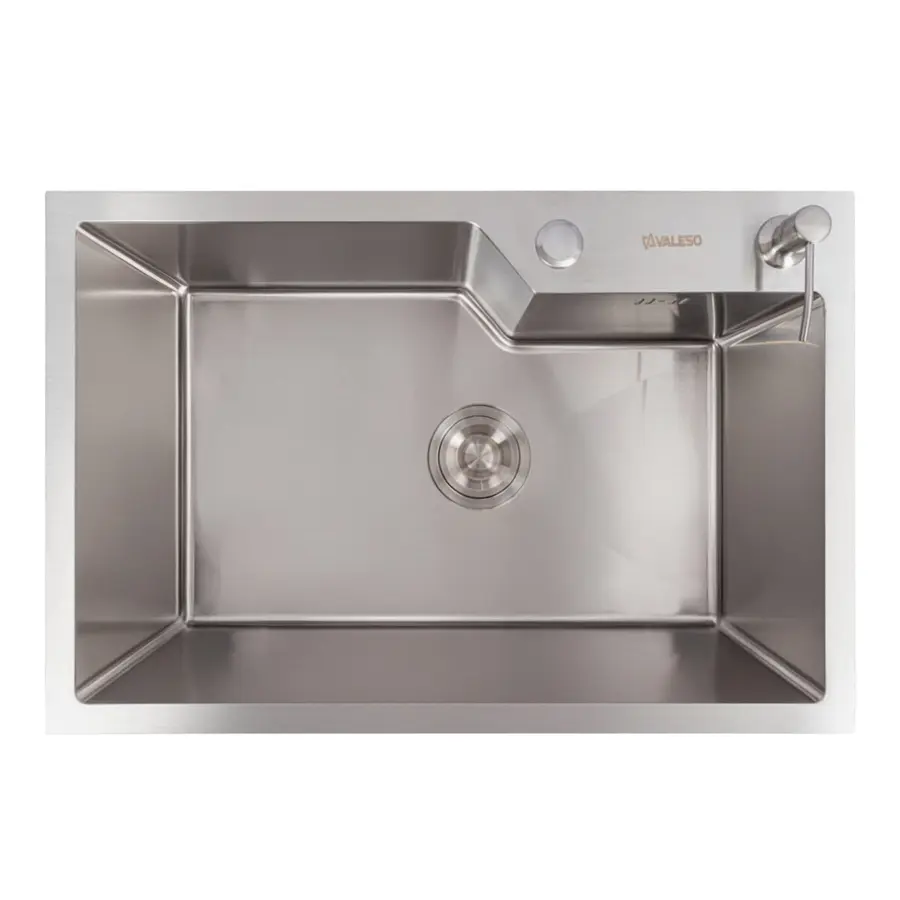 Кухонная мойка VALESO Handmade 65х43 нержавейка (3,0/0,8)