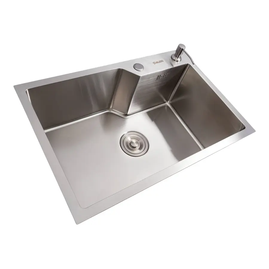 Кухонная мойка VALESO Handmade 65х43 нержавейка (3,0/0,8)