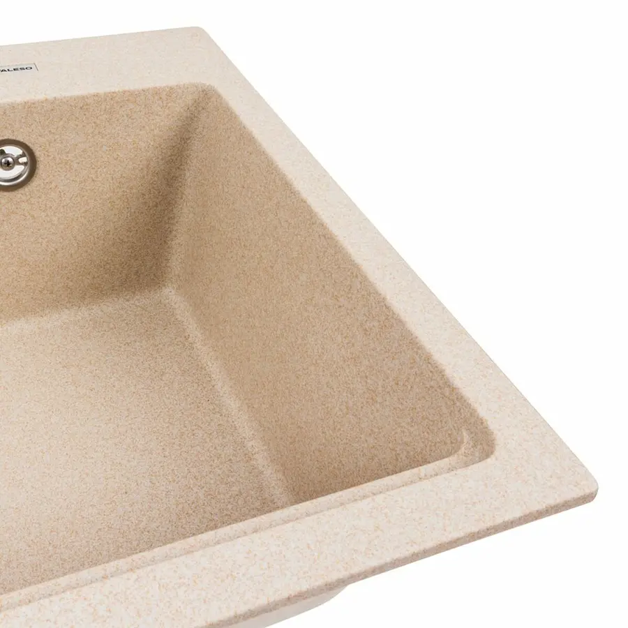 Гранитная мойка для кухни VALESO NIKA 7545 матовая Сафари