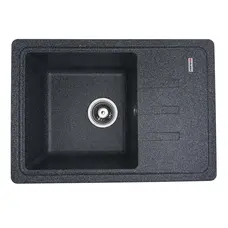 Гранитная мойка для кухни VALESO LIANA 6243 матовая Графит