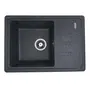 Гранитная мойка для кухни VALESO LIANA 6243 матовая Графит
