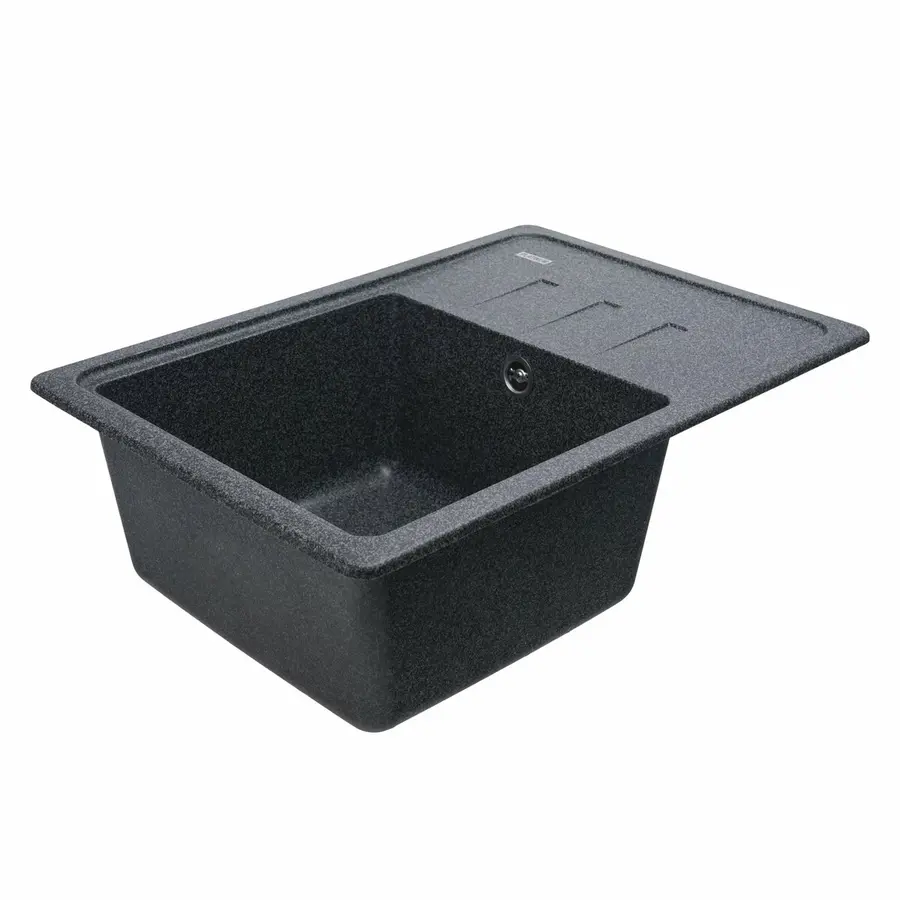 Гранитная мойка для кухни VALESO LIANA 6243 матовая Графит