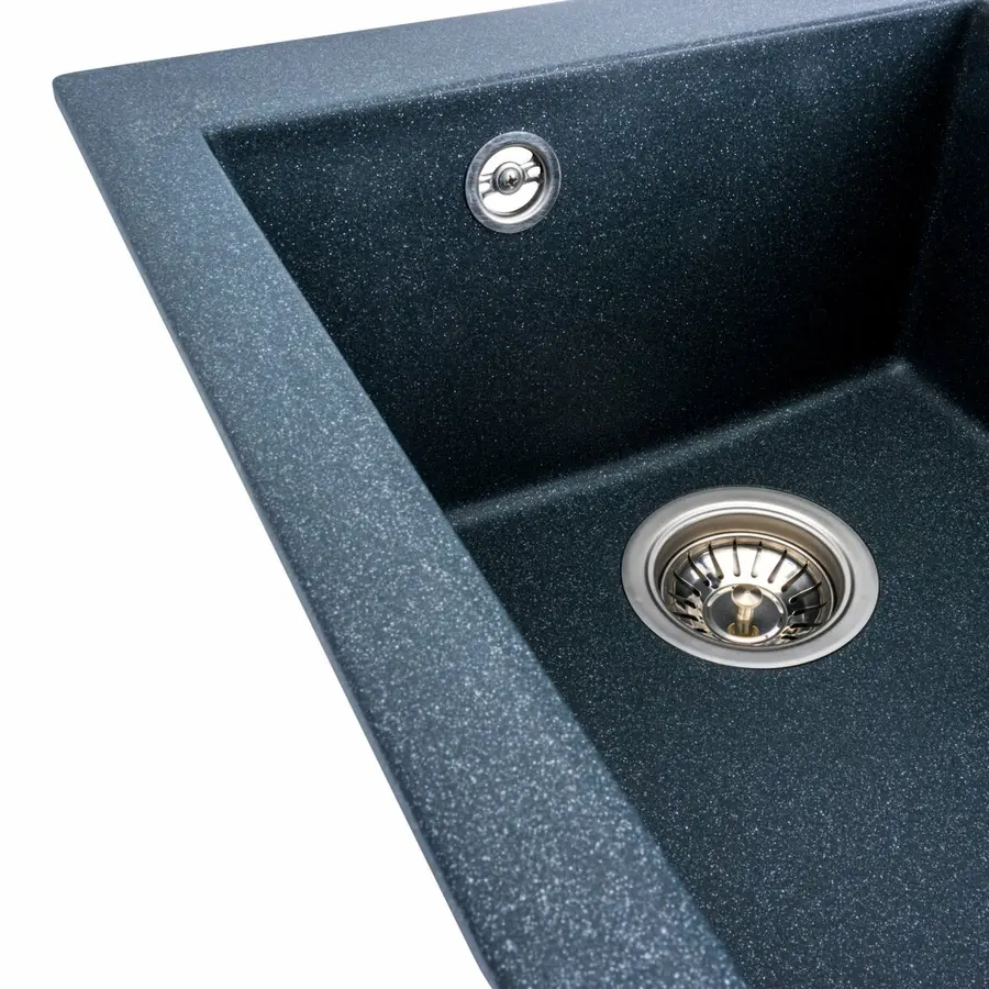 Гранітна мийка для кухні VALESO SOKIL 4150 матова Антрацит