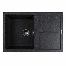 Гранитная мойка для кухни VALESO SELENA 7950 матовая Графит