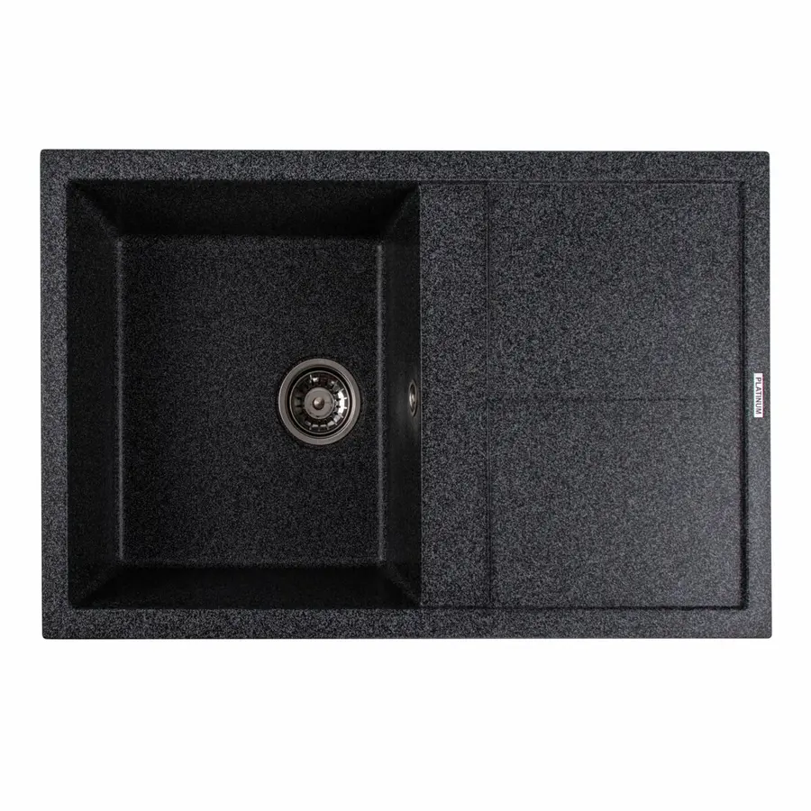 Гранитная мойка для кухни VALESO SELENA 7950 матовая Графит