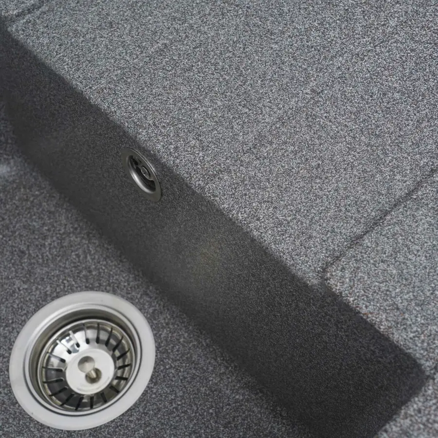 Гранитная мойка для кухни VALESO INTENSO 6550 матовая Микс