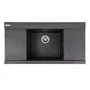 Гранитная мойка для кухни VALESO ATLAS 9651 матовая Графит