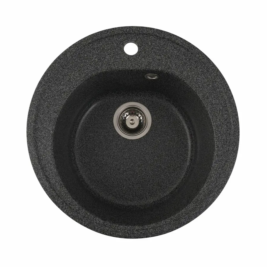 Гранітна мийка для кухні VALESO LUNA 510 матова Графіт