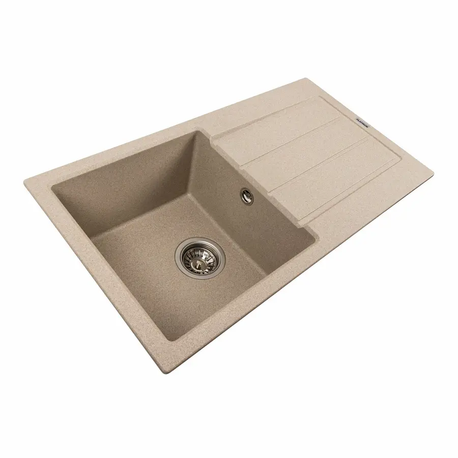 Гранитная мойка для кухни VALESO SOLID 7843 матовая Сафари