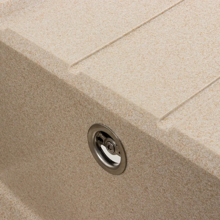 Гранитная мойка для кухни VALESO SOLID 7843 матовая Сафари