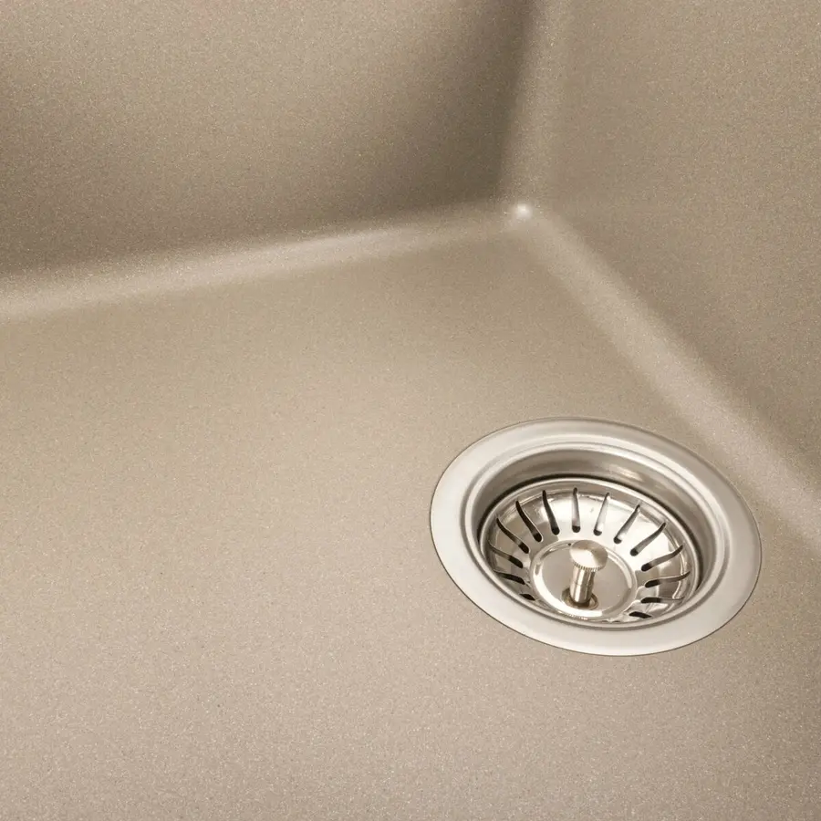 Гранітна мийка для кухні VALESO INTENSO 6550 матова Титан