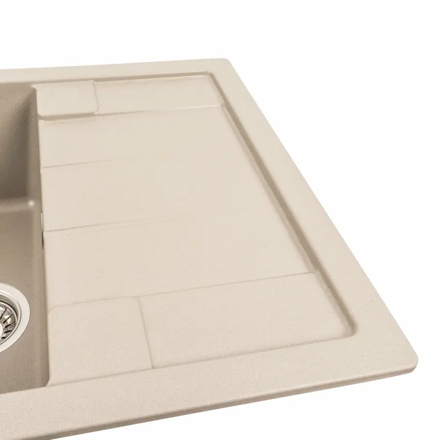 Гранітна мийка для кухні VALESO INTENSO 6550 матова Титан