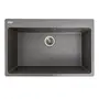 Гранитная мойка для кухни VALESO BOGEMA 7850 матовая Серый муссон