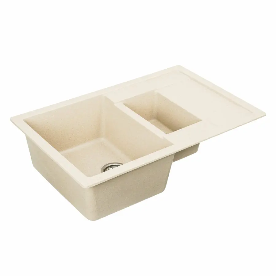 Гранітна мийка для кухні VALESO TOSKANA 7850W матова Сафарі