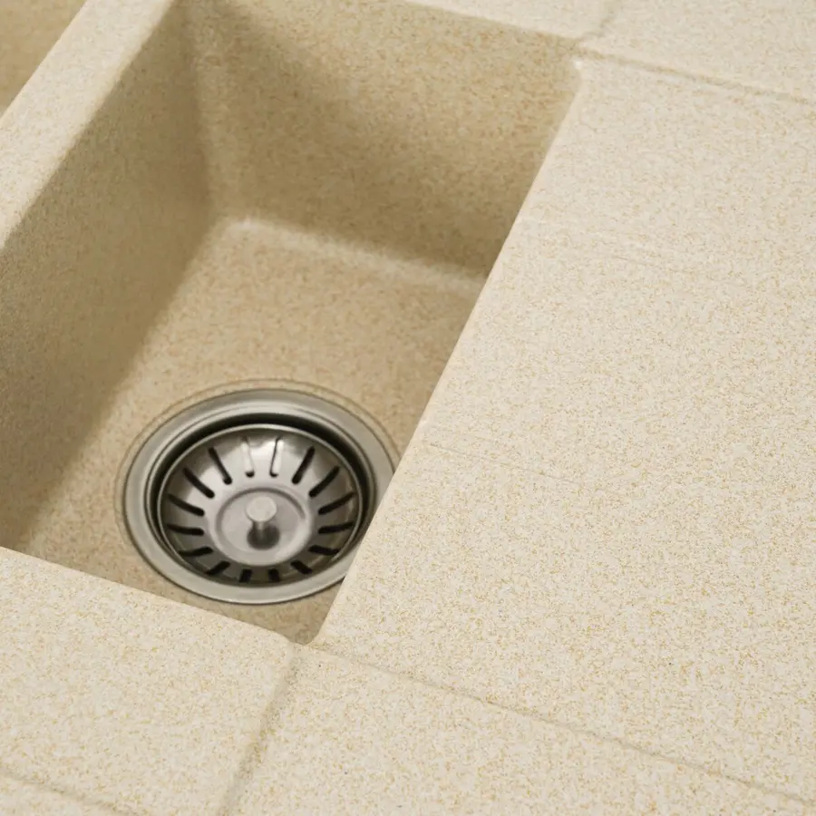 Гранітна мийка для кухні VALESO TOSKANA 7850W матова Сафарі