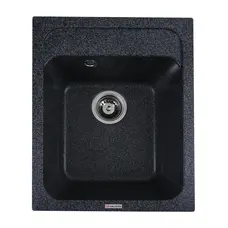 Гранитная мойка для кухни VALESO KORRADO 4050 матовая Графит