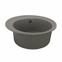 Гранитная мойка для кухни VALESO 510 LUNA серая
