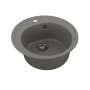 Гранитная мойка для кухни VALESO 510 LUNA серая