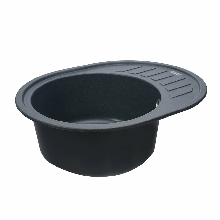 Гранітна мийка для кухні VALESO SOUL 6250 матова Антрацит