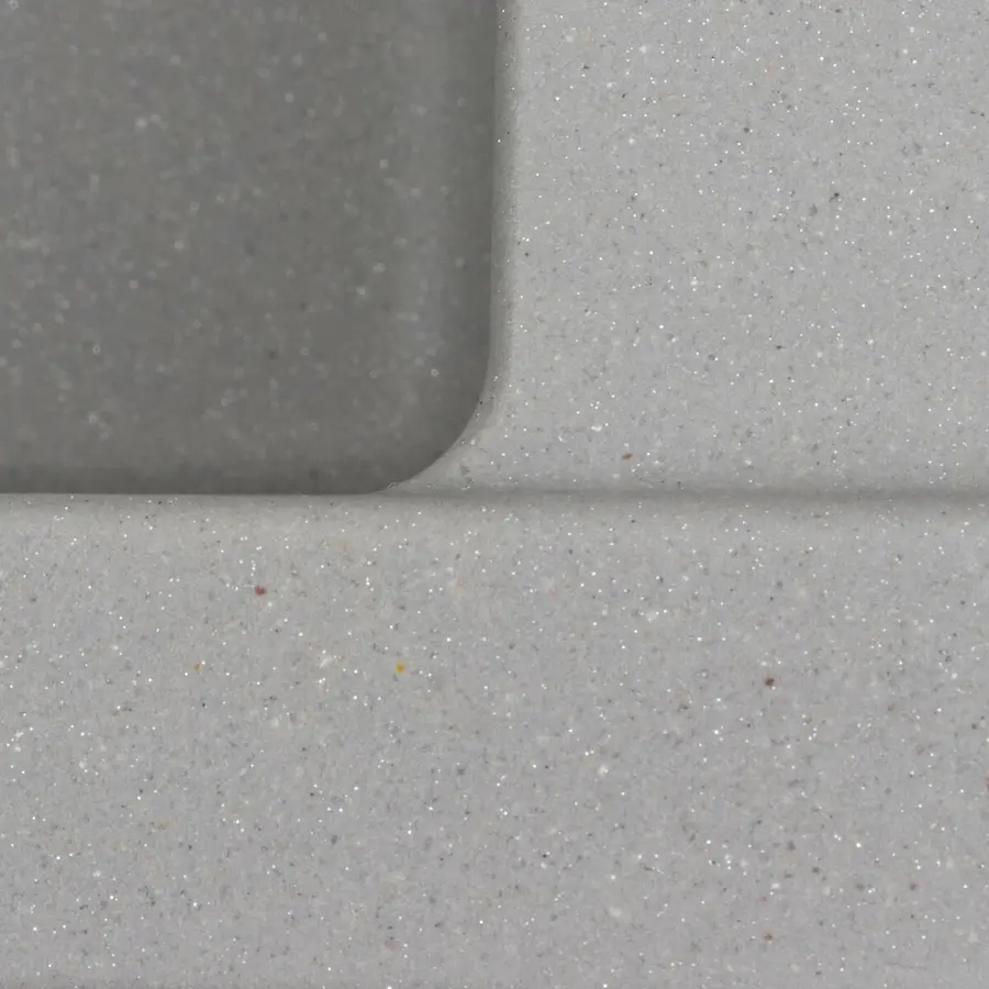 Гранітна мийка для кухні VALESO INTENSO 6550 матова Сірий металік