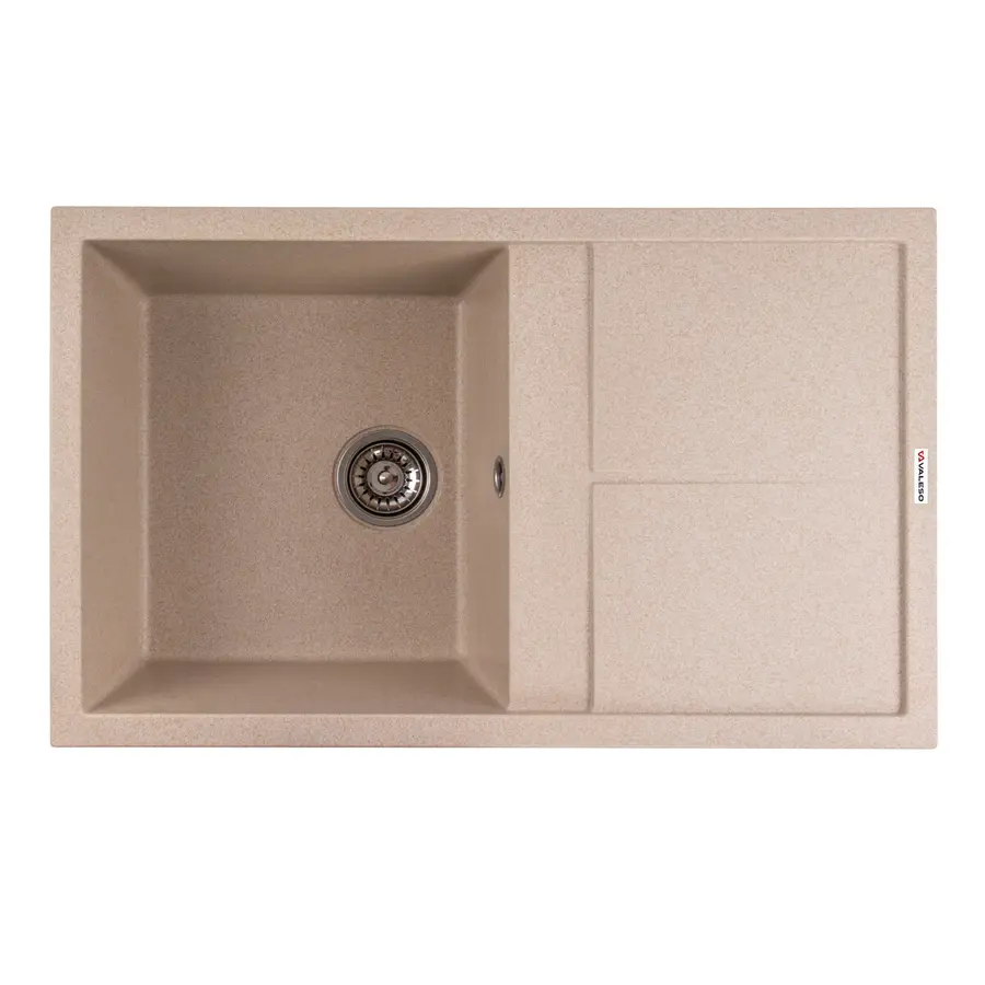 Гранитная мойка для кухни VALESO SELENA 7950 матовая Сафари
