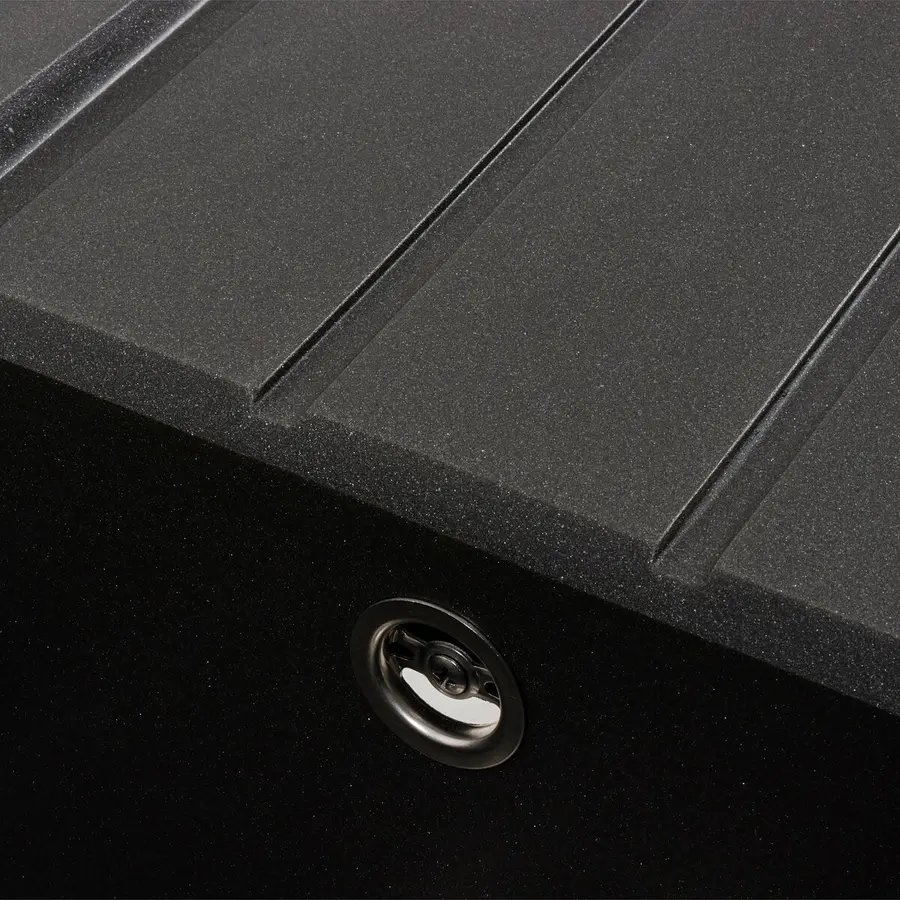 Гранитная мойка для кухни VALESO SOLID 7843 матовая Морион