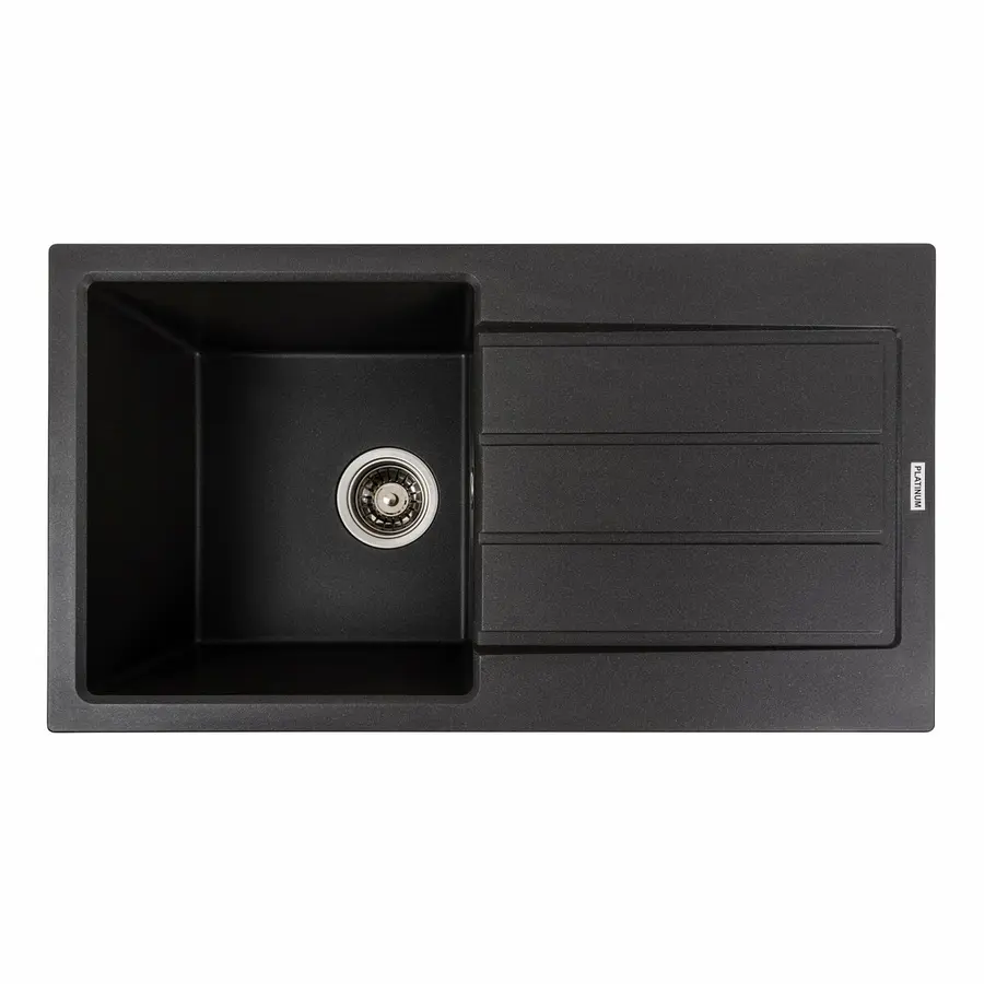 Гранитная мойка для кухни VALESO SOLID 7843 матовая Морион