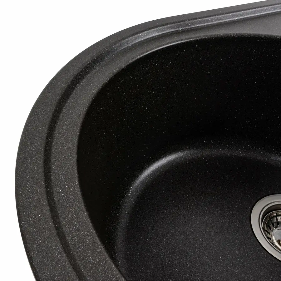 Гранитная мойка для кухни VALESO LIRA 7750 матовая Морион