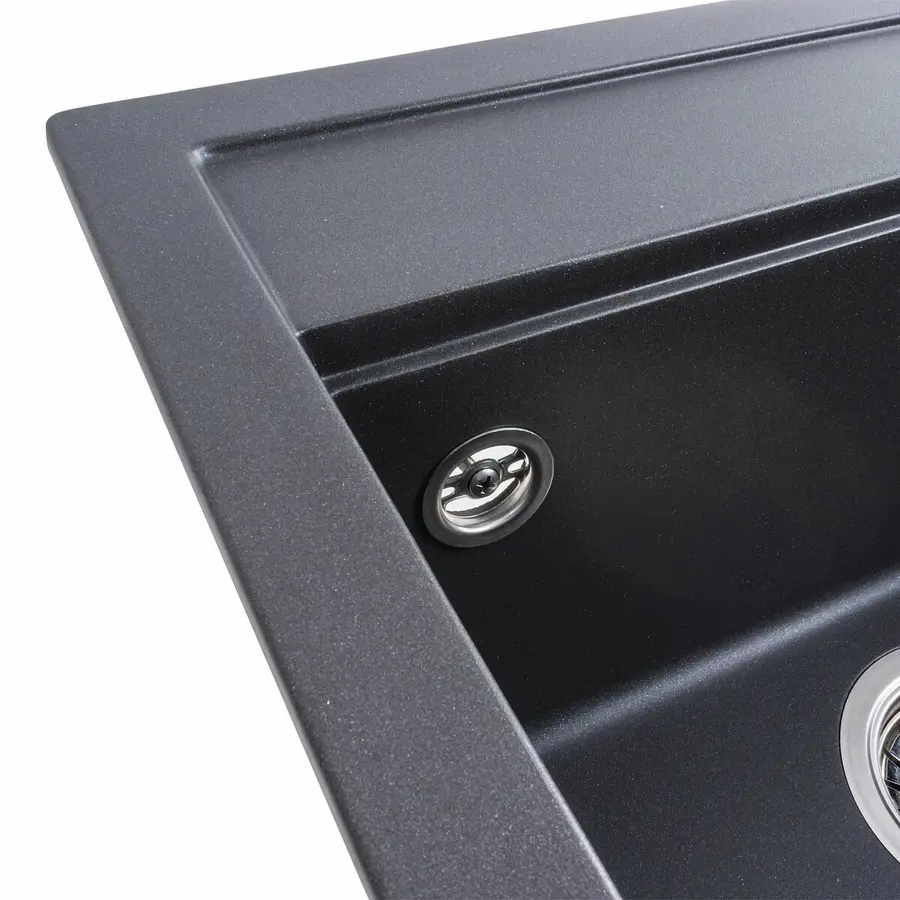 Гранітна мийка для кухні VALESO FIESTA 5149 матова Моріон