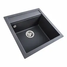 Гранітна мийка для кухні VALESO FIESTA 5149 матова Моріон