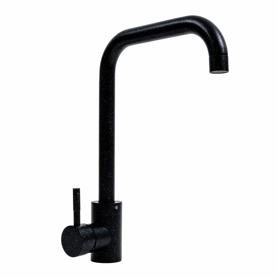 Змішувач кухонний VALESO NS02B (3008B-NA) чорний металік