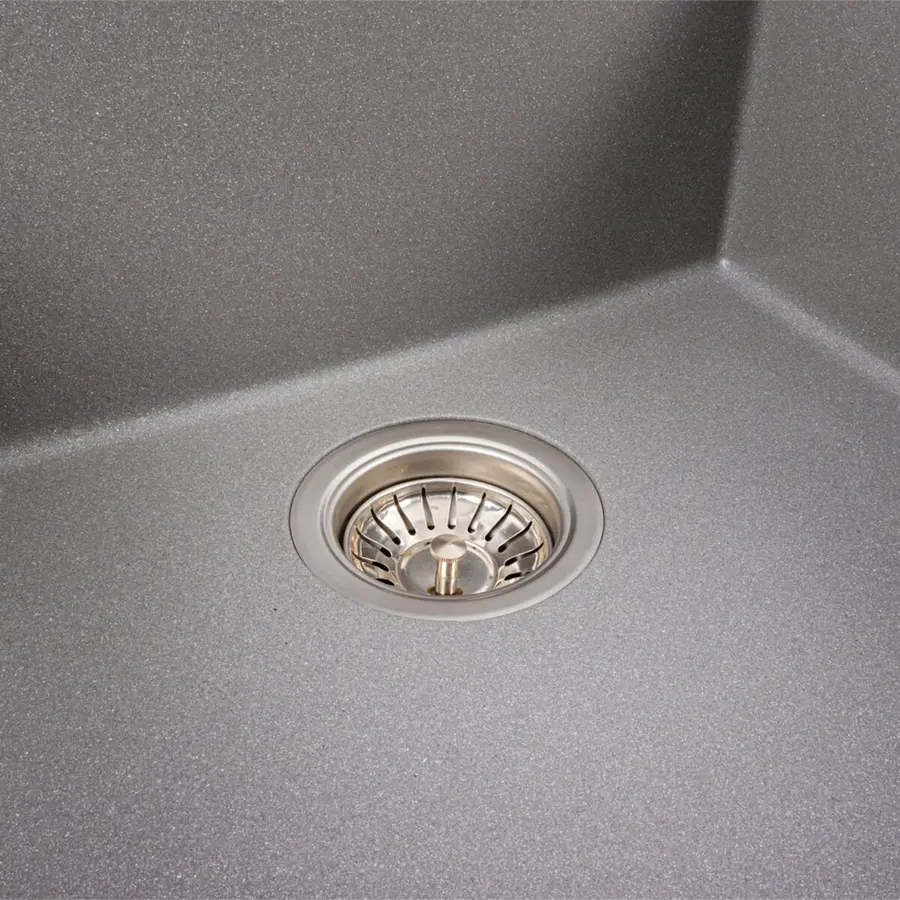 Гранитная мойка для кухни VALESO GALAX 5050 матовая Серый Мусон