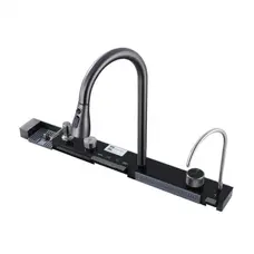 Змішувач "Русалка" під мийку Handmade 75*45M /75*45E Platinum Змішувач "Русалка" під мийку Handmade 75*45M /75*45E Platinum