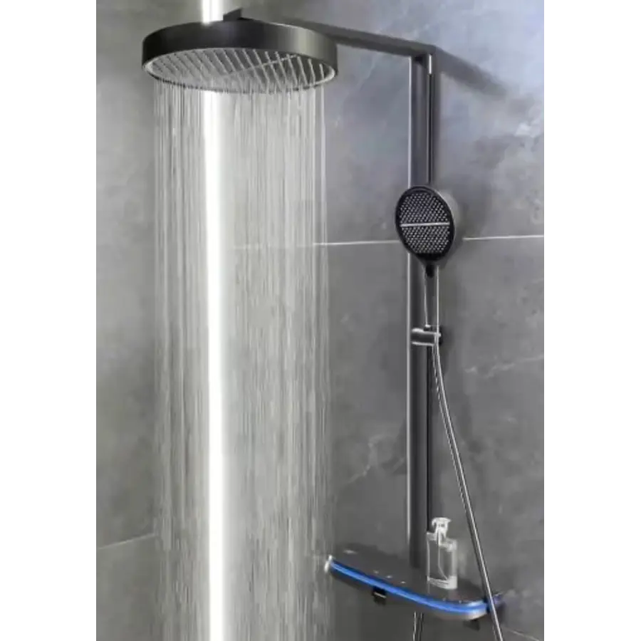 Душова колона NES-LS101 з термостатом і підсвіткою Valeso