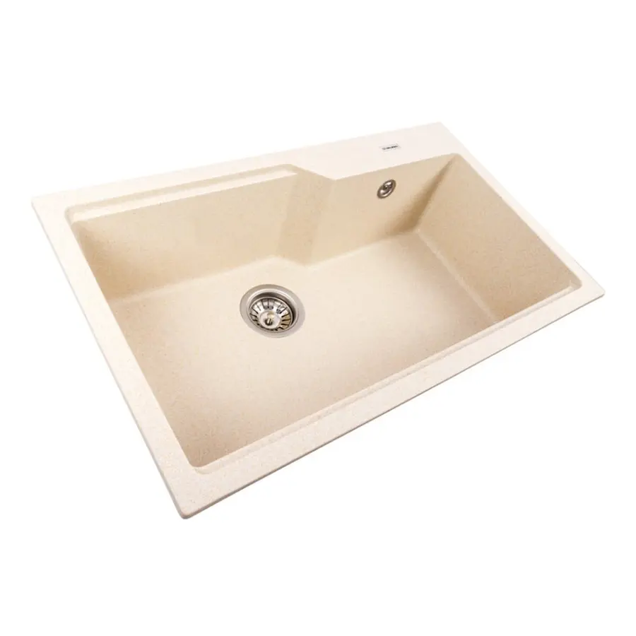 Гранитная мойка для кухни VALESO NIKA 7545 матовая Песок