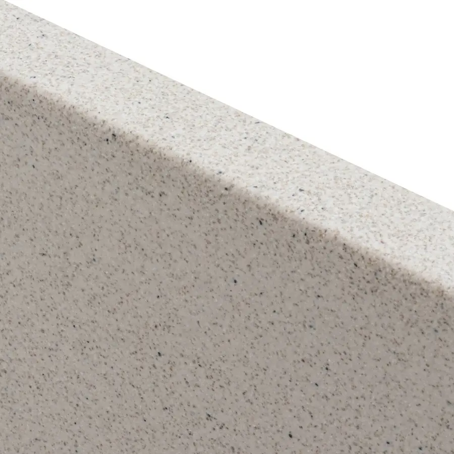 Гранітна мийка для кухні VALESO RUBA 4040 матова Біла в крапку