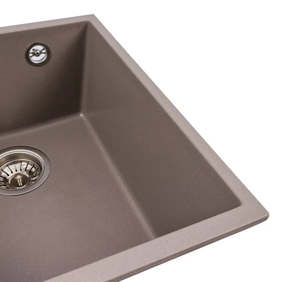Гранитная мойка для кухни VALESO ROXY 3744 матовая Дюна
