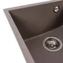 Гранитная мойка для кухни VALESO ROXY 3744 матовая Дюна