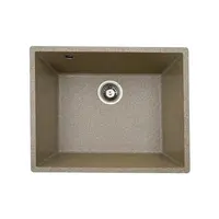 Гранітна мийка для кухні VALESO OASIS 5444 матова Карамель