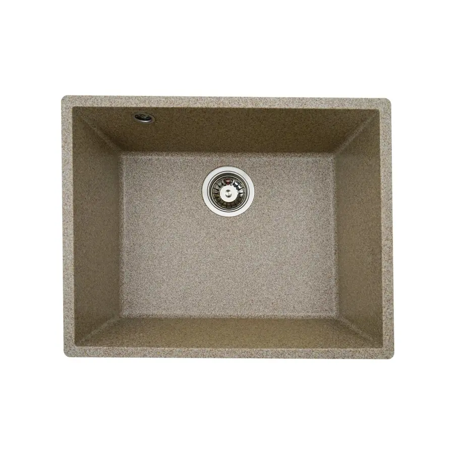 Гранитная мойка для кухни VALESO OASIS 5444 матовая Карамель