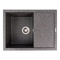 Гранітна мийка VALESO CRIPTA 6550 матова Графіт