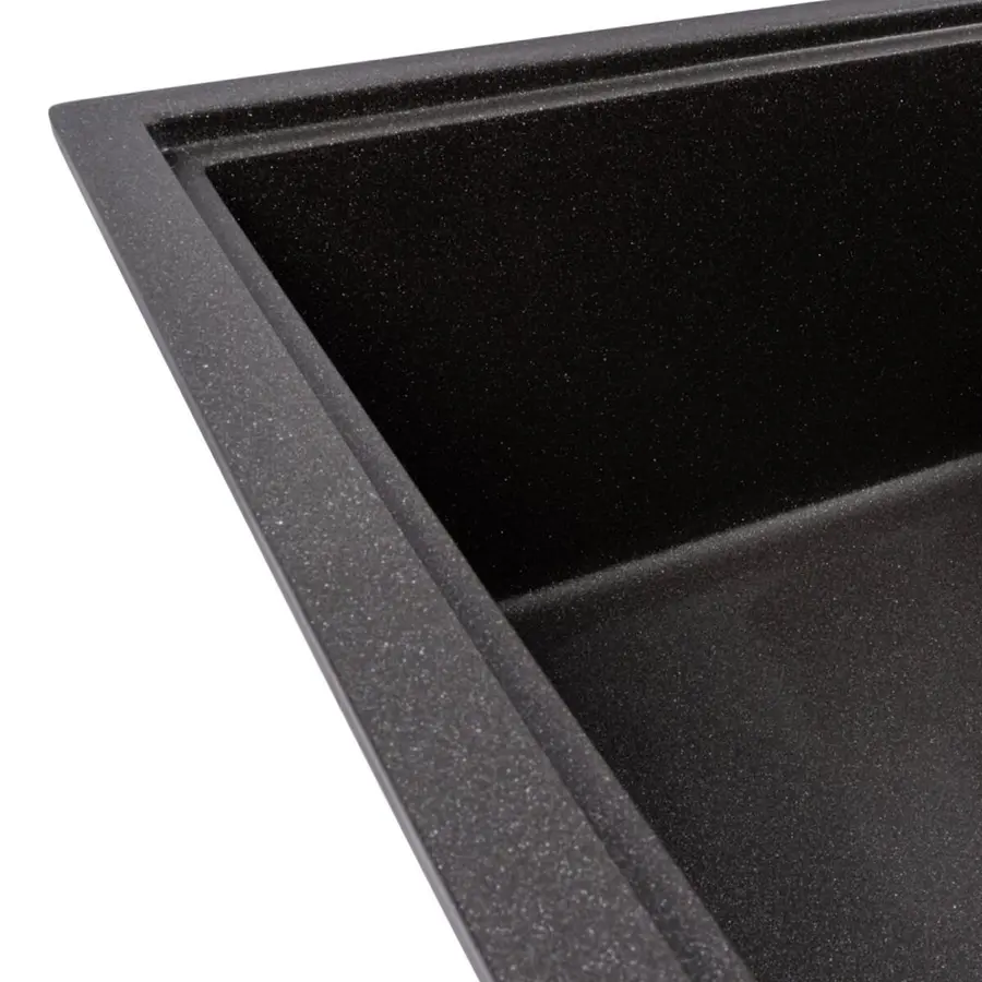 Гранитная мойка для кухни VALESO GALANS 7950 матовая Морион